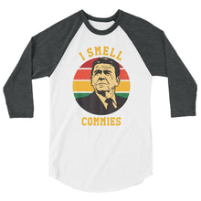 Cargar imagen en el visor de la galería, Ronald Reagan 3/4 sleeve raglan shirt