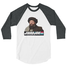 Cargar imagen en el visor de la galería, JIHAD JOE AMERICAN ZERO 3/4 sleeve raglan shirt
