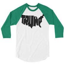 Cargar imagen en el visor de la galería, TRUMP USA 3/4 sleeve raglan shirt
