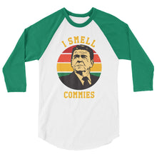 Cargar imagen en el visor de la galería, Ronald Reagan 3/4 sleeve raglan shirt