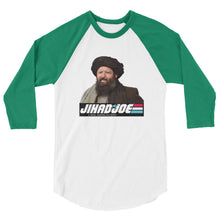 Cargar imagen en el visor de la galería, JIHAD JOE AMERICAN ZERO 3/4 sleeve raglan shirt
