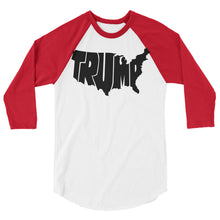 Cargar imagen en el visor de la galería, TRUMP USA 3/4 sleeve raglan shirt