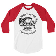 Cargar imagen en el visor de la galería, 2nd Amendment 3/4 sleeve raglan shirt