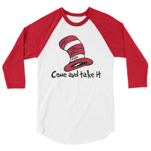 Charger l'image dans la galerie, Dr Seuss Come take it 3/4 sleeve raglan shirt