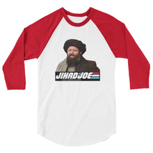 Cargar imagen en el visor de la galería, JIHAD JOE AMERICAN ZERO 3/4 sleeve raglan shirt