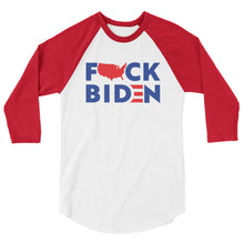 Cargar imagen en el visor de la galería, F*CK BIDEN 3/4 sleeve raglan shirt