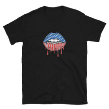 Charger l'image dans la galerie, USA Lips Short-Sleeve Unisex T-Shirt