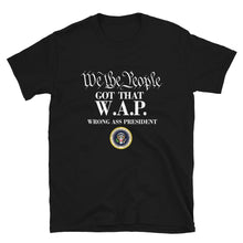 Charger l'image dans la galerie, WAP special edition white lettering Short-Sleeve Unisex T-Shirt