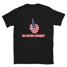 Cargar imagen en el visor de la galería, My Vaccine Passport Short-Sleeve Unisex T-Shirt