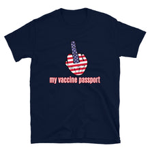 Cargar imagen en el visor de la galería, My Vaccine Passport Short-Sleeve Unisex T-Shirt