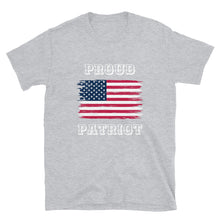 Cargar imagen en el visor de la galería, Proud Patriot American Flag Short-Sleeve Unisex T-Shirt