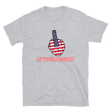 Cargar imagen en el visor de la galería, My Vaccine Passport Short-Sleeve Unisex T-Shirt