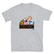 Load image into Gallery viewer, Let’s go Brandon FJB Trump Short-Sleeve Unisex T-Shirt
