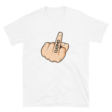 Cargar imagen en el visor de la galería, F**K Cuomo Middle Minger Short-Sleeve Unisex T-Shirt
