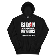 Cargar imagen en el visor de la galería, BIDEN STAIRS AND GUNS Unisex Hoodie