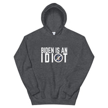 Cargar imagen en el visor de la galería, BIDEN IS AN IDIOT Unisex Hoodie