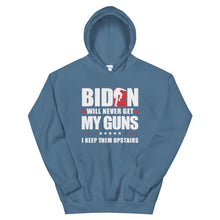 Cargar imagen en el visor de la galería, BIDEN STAIRS AND GUNS Unisex Hoodie