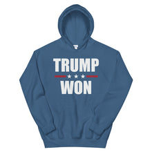 Cargar imagen en el visor de la galería, TRUMP WON Unisex Hoodie