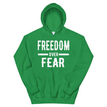 Cargar imagen en el visor de la galería, Freedom Over Fear Unisex Hoodie