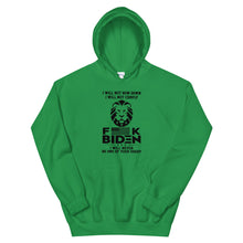 Cargar imagen en el visor de la galería, F**K BIDEN! Not one of your sheep Unisex Hoodie