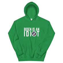 Cargar imagen en el visor de la galería, BIDEN IS AN IDIOT Unisex Hoodie