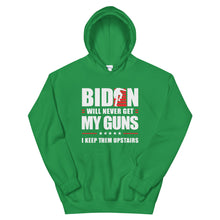 Cargar imagen en el visor de la galería, BIDEN STAIRS AND GUNS Unisex Hoodie
