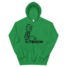 Cargar imagen en el visor de la galería, Trump piss on Biden Unisex Hoodie