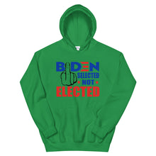 Cargar imagen en el visor de la galería, Biden Selected not Elected Unisex Hoodie