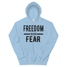 Cargar imagen en el visor de la galería, Freedom over Fear Unisex Hoodie
