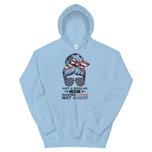 Cargar imagen en el visor de la galería, Moms raising Lions not sheep Unisex Hoodie