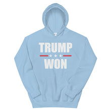 Cargar imagen en el visor de la galería, TRUMP WON Unisex Hoodie