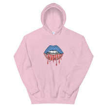 Charger l'image dans la galerie, USA Lips Unisex Hoodie