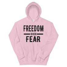 Cargar imagen en el visor de la galería, Freedom over Fear Unisex Hoodie