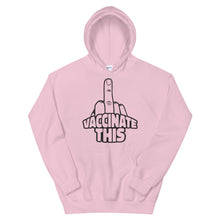 Cargar imagen en el visor de la galería, VACCINATE THIS Unisex Hoodie