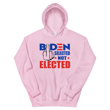 Cargar imagen en el visor de la galería, Biden Selected not Elected Unisex Hoodie