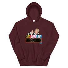 Cargar imagen en el visor de la galería, Let’s go Brandon FJB Trump Unisex Hoodie