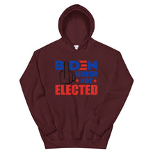 Cargar imagen en el visor de la galería, Biden Selected not Elected Unisex Hoodie