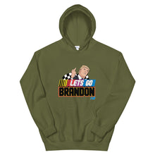Cargar imagen en el visor de la galería, Let’s go Brandon FJB Trump Unisex Hoodie