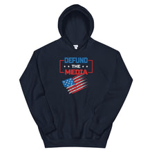 Cargar imagen en el visor de la galería, Defund the Media Unisex Hoodie