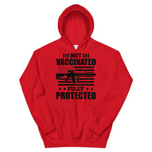 Cargar imagen en el visor de la galería, Not vaccinated fully protected Unisex Hoodie