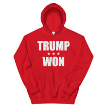 Cargar imagen en el visor de la galería, TRUMP WON Unisex Hoodie