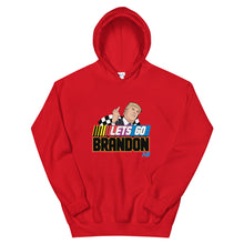 Cargar imagen en el visor de la galería, Let’s go Brandon FJB Trump Unisex Hoodie
