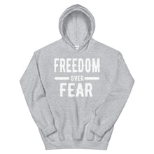 Cargar imagen en el visor de la galería, Freedom Over Fear Unisex Hoodie