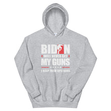 Cargar imagen en el visor de la galería, BIDEN STAIRS AND GUNS Unisex Hoodie