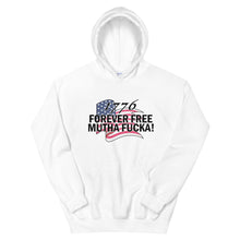 Load image into Gallery viewer, Unisex Hoodie 1776 forever free MF