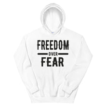 Cargar imagen en el visor de la galería, Freedom over Fear Unisex Hoodie