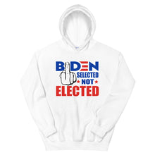 Cargar imagen en el visor de la galería, Biden Selected not Elected Unisex Hoodie