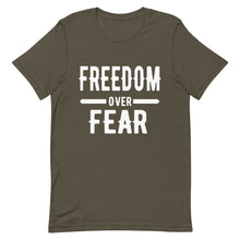 Cargar imagen en el visor de la galería, Freedom over Fear Short-Sleeve Unisex T-Shirt