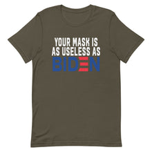 Charger l'image dans la galerie, MASK useless as BIDEN Short-Sleeve Unisex T-Shirt