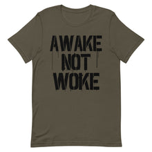 Cargar imagen en el visor de la galería, AWAKE NOT WOKE Short-Sleeve Unisex T-Shirt